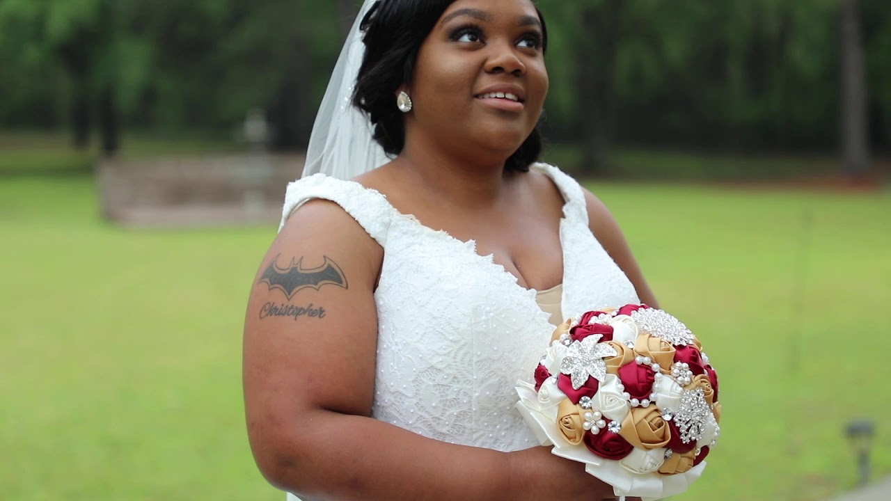 Still from the Laporsa & Chris wedding film by MRP Weddings